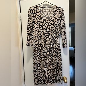 Calvin Klein Patterned Evening Dress